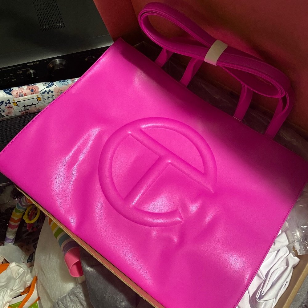 Large pink azalea teflar bag